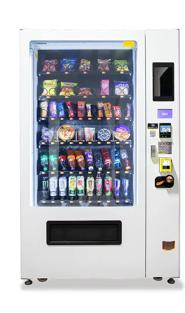 Las Vegas vending machine facing center